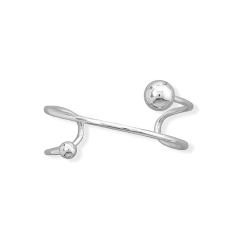 Silver Balance Cuff