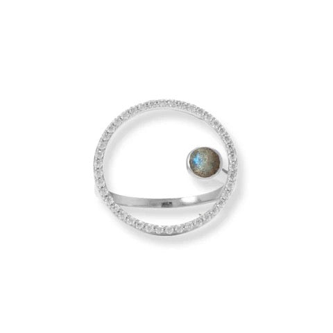 Radiant Halo Ring