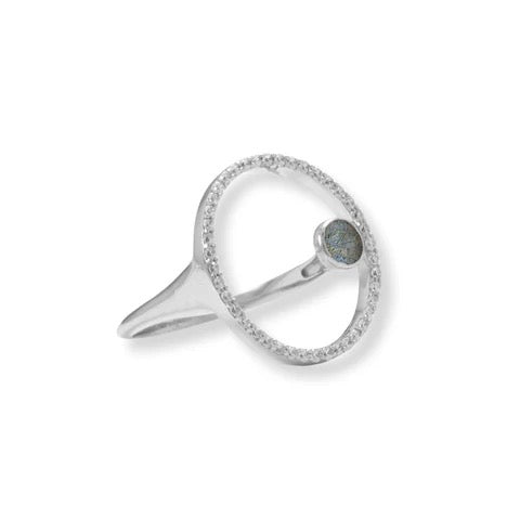 Radiant Halo Ring