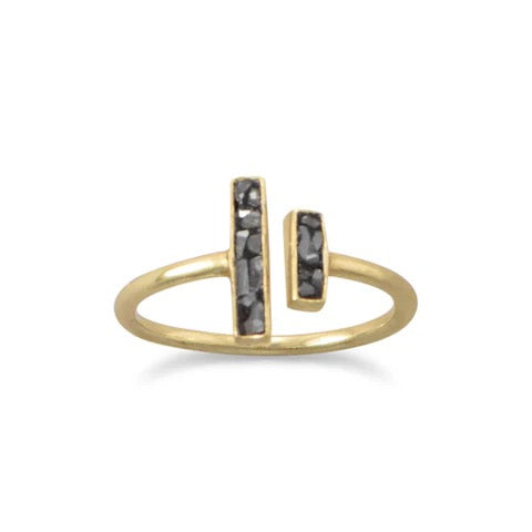 Luna Bar Diamond Ring