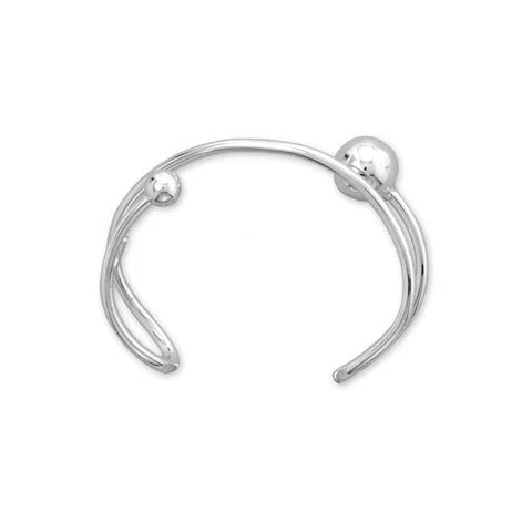 Silver Balance Cuff