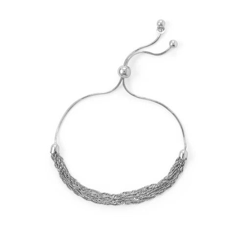 Celeste Six-Strand Bolo Bracelet