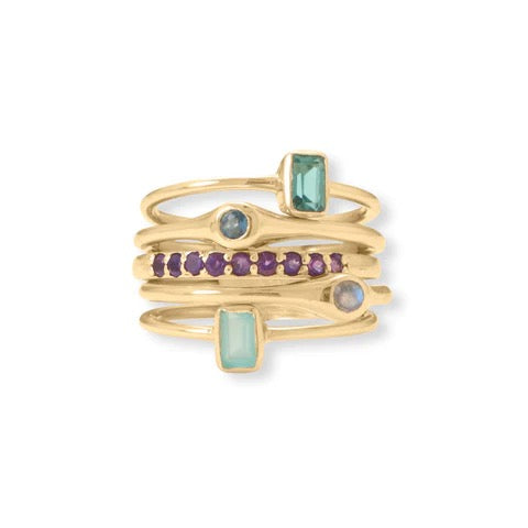 Color Me Golden-Ring Stack