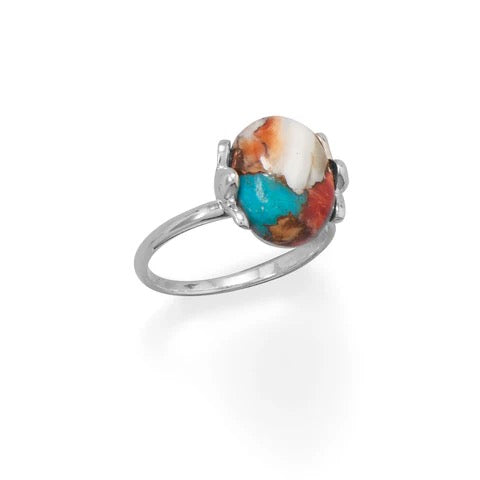 Ocean Ember Ring
