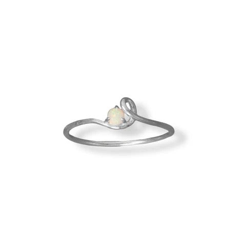 Opal Loop Ring