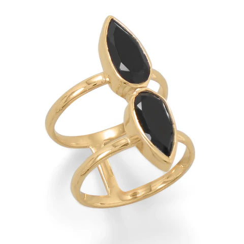 Onyx Eclipse Ring