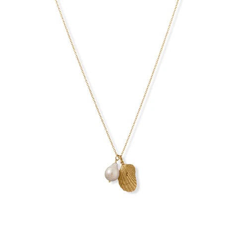 Golden Shoreline Necklace