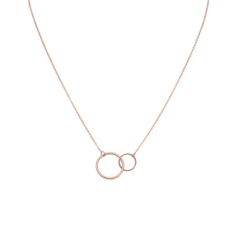 Rosé Orbit Necklace
