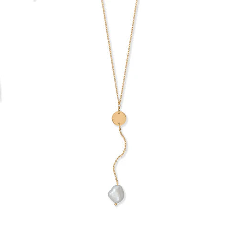 Sunlit Pearl Pendant