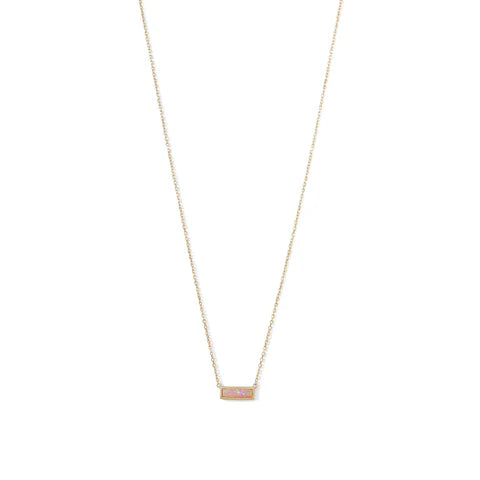 Blush Beam Necklace