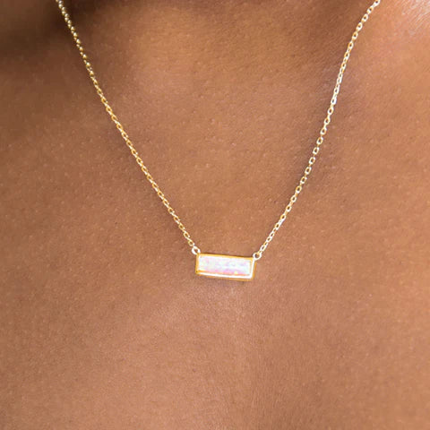 Blush Beam Necklace