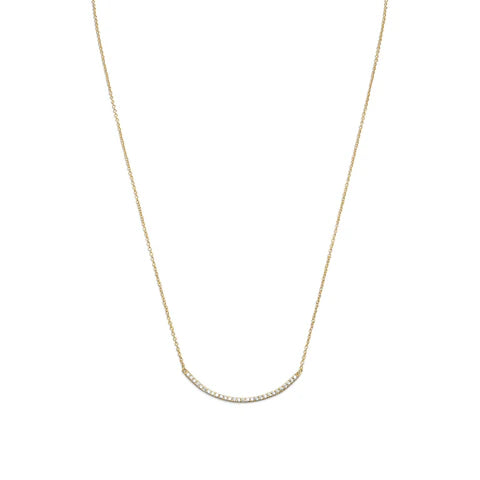 Lustre Curve Necklace